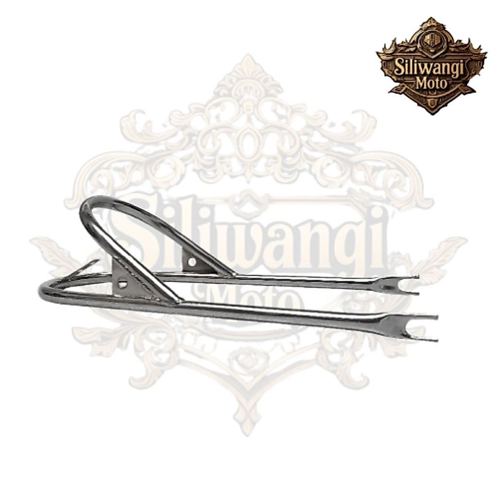 Behel British Grabrail Custom British Style Backrack British Rak Belakang British RearRack British