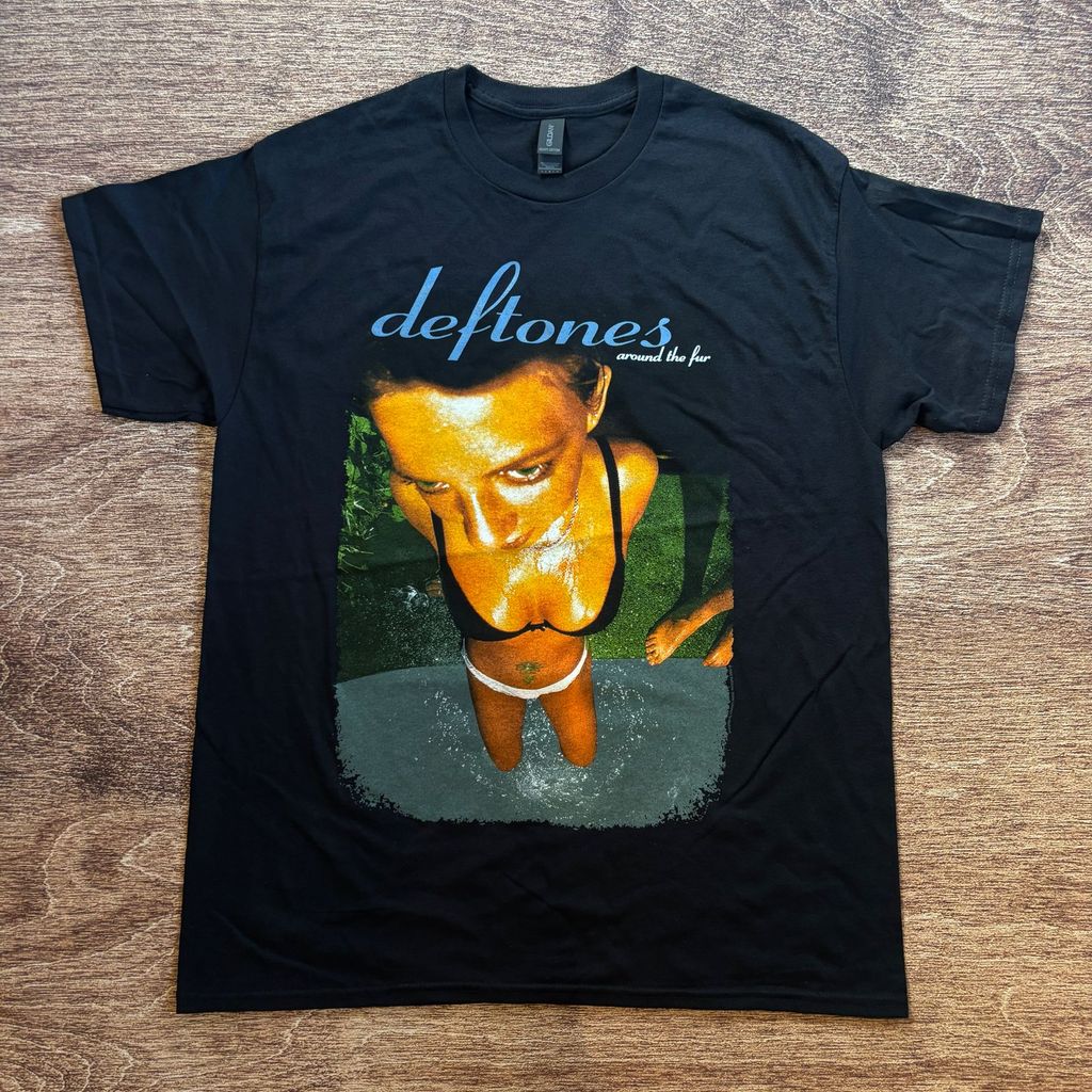 KAOS BAND OFFICIAL DEFTONES - AROUND THE FUR 2022 TSHIRT ORIGINAL MERCHANDISE