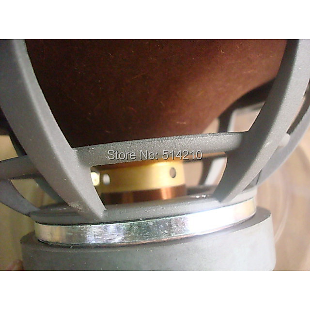 1 pair Denmark 6.5'' casting aluminum frame midrange 6.5 inch bass speaker mid-woofer wood pulp cone