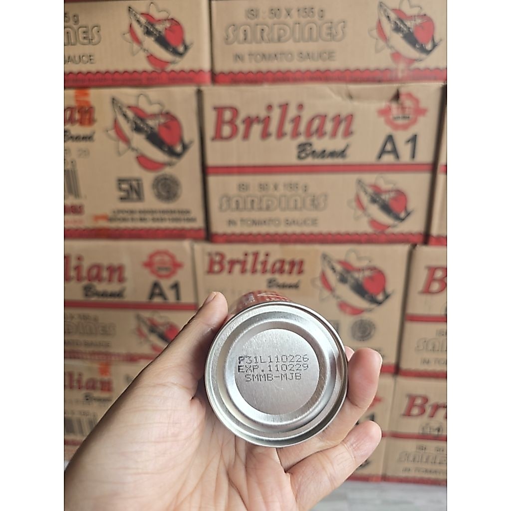paket 55 dus sarden brilian