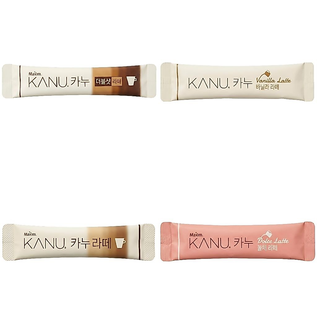 *Harga Satu Buah/Pcs* Kanu Coffee Latte Korea 4 Varian (Vanilla Latte/Latte Original/Dolce Latte/Dou