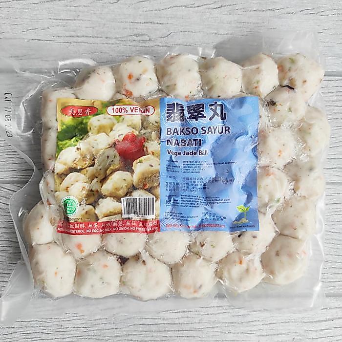 READYY Tian En Xiang Meatball Bakso Sayur Vegetarian Vegan 450gr Beku