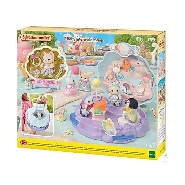 Mainan Koleksi Sylvanian Families Baby Mermaid Shop