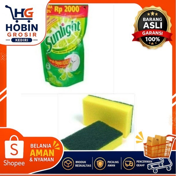 SUNLIGHT 90ML / Sunlight Sabun Cuci Piring 90ml / Sabun Cuci Piring Sunlight Jeruk Nipis 90 ml