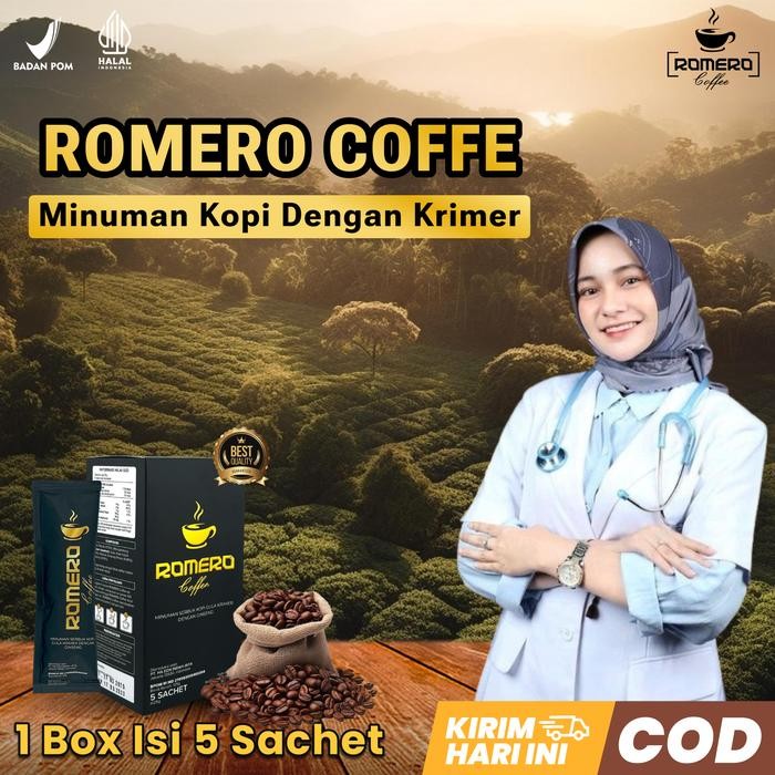 

SALE Kopi Romero Original Harga Spesial Dijamin Original Cocok Untuk Roastery Coffee Halal BPOM - Paket 1 BoxTERLARIS