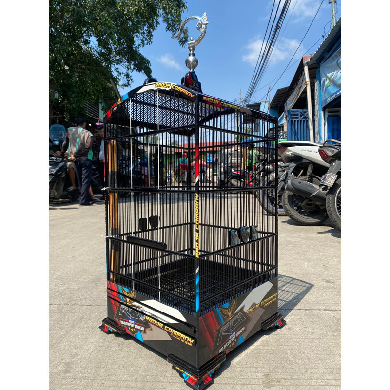 SANGKAR / KANDANG KOSAN DECAL RADJA NEW RMI
