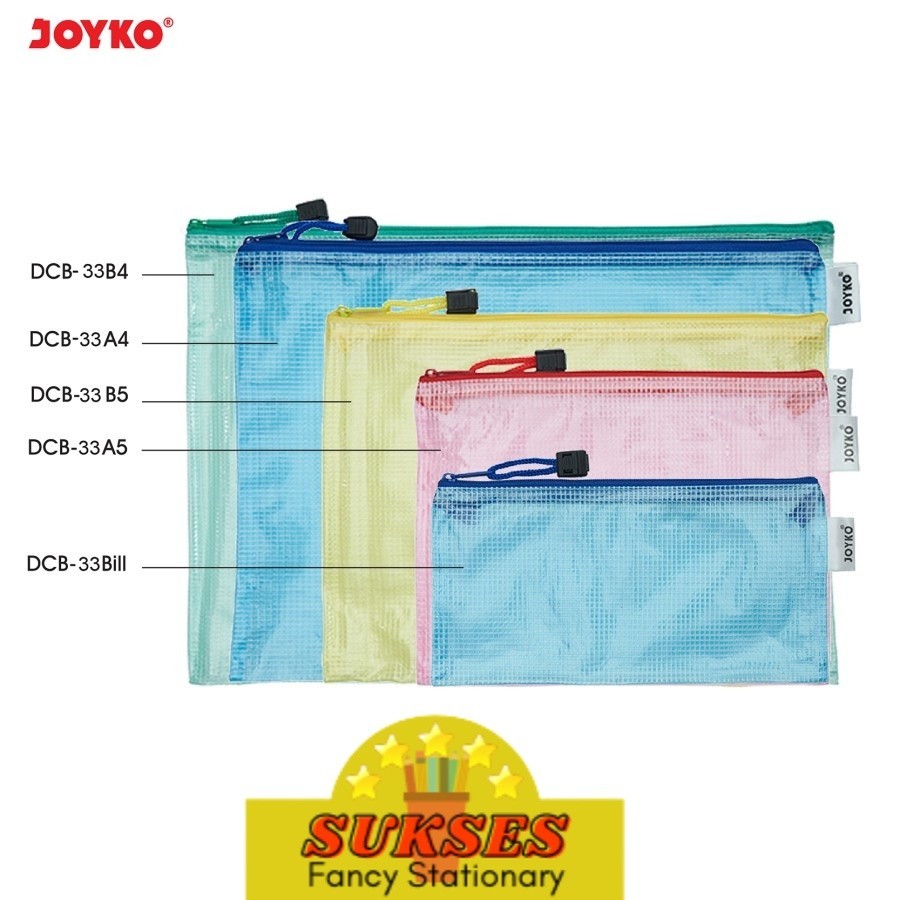 BPP Document Bag Tas Dokumen Joyko Jaring Dcb-33 BILL A5 B5 A4 B4