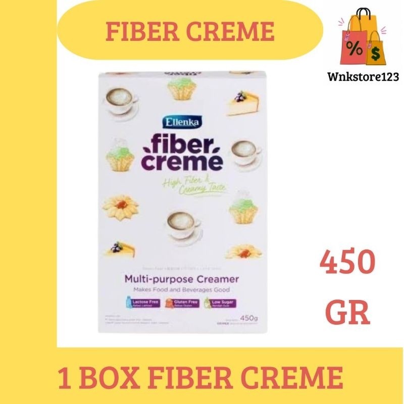 

Ellenka Fiber Creme 1box Kemasan 450gr