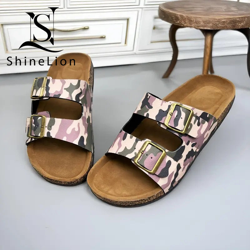 ShineLion KP-2428M Sandal Selop Fladeo Pria Wanita Terbaru 2025 Sandal Kulit Super Murah Bagus Nyama
