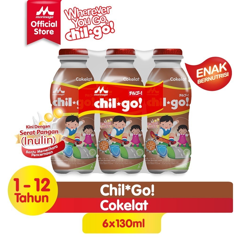 

New Chilgo Milk Cokelat 6x130mlPremium