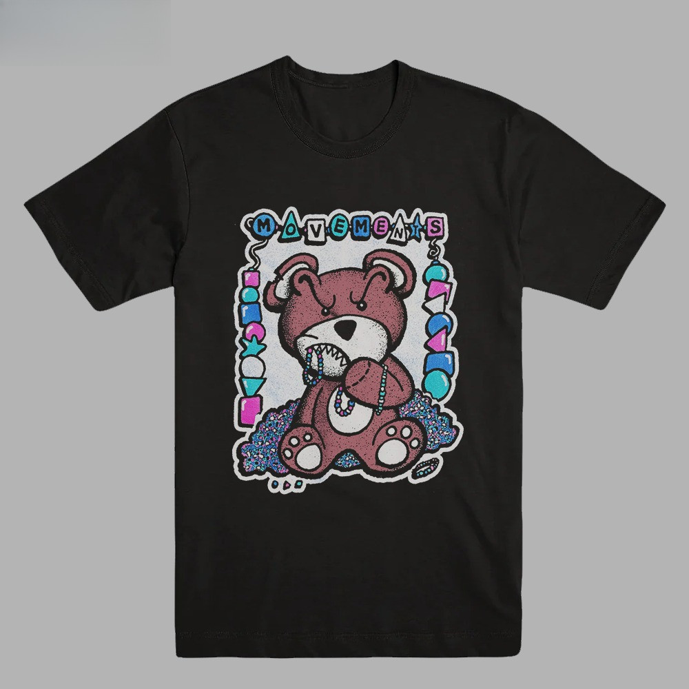 MOVEMENTS - CRAZY TEDDY | T-SHIRT |  BAND MERCH