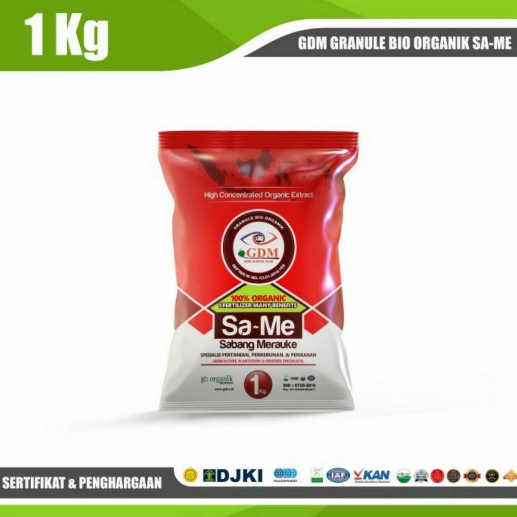 Pupuk Tanaman Granule Bio organik GDM SAME