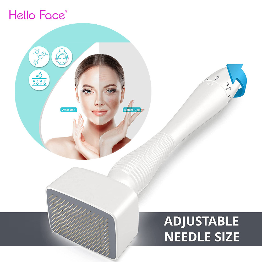 Derma Stamp DRS 140A Needles Adjustable Microneedle Roller Stamp Micro needle Roller System Hair Los