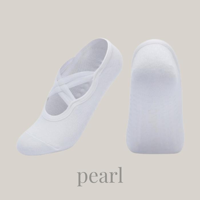 New Collection [PICHI PICHI ] WANDA - Kaos Kaki Pilates Tali Ganda Pendek Yoga Anti Slip Poundfit Ka