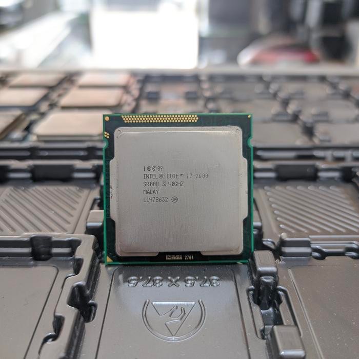 Prosesor Intel core i7 2600 @3.40GHz + Fan - Prosesor, Non K