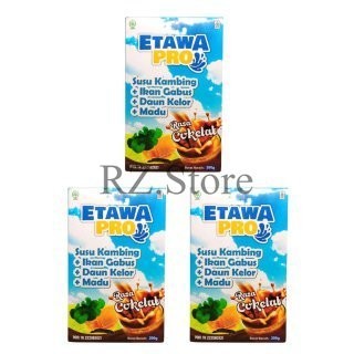 

3 BOX Susu Etawa Pro Cokelat 200gr – Susu Kambing Asli Original BPOM