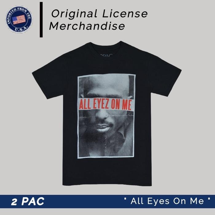 (COD) 2 PAC Tupac Shakuer 2pac 2PAC OFFICIAL T shirt Band Music ORIGINAL - S
