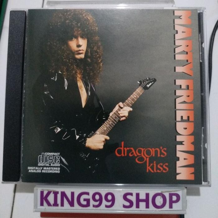 CD MARTY FRIEDMAN - DRAGON'S KISS. WHITE LION trixter bon jovi journey crazy lixx badlands firehouse