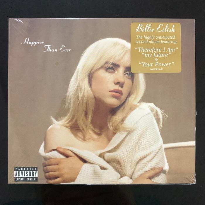CD Billie Eilish Album Happier Than Ever Original