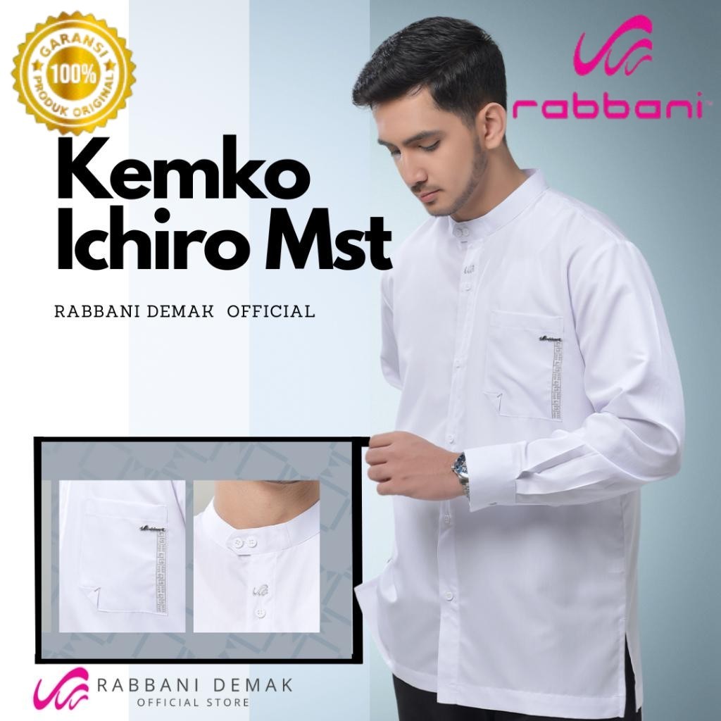 RABBANI - KEMKO ICHIRO MST - KEMEJA KOKO RABBANI - MODEL TERBARU - ORIGINAL 100% RABBANI