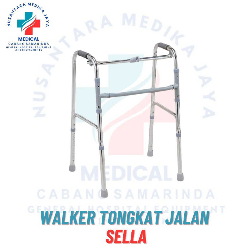 Walker Lipat Tanpa Roda Sella / Tongkat Alat Bantu Jalan SELLA DY04913L