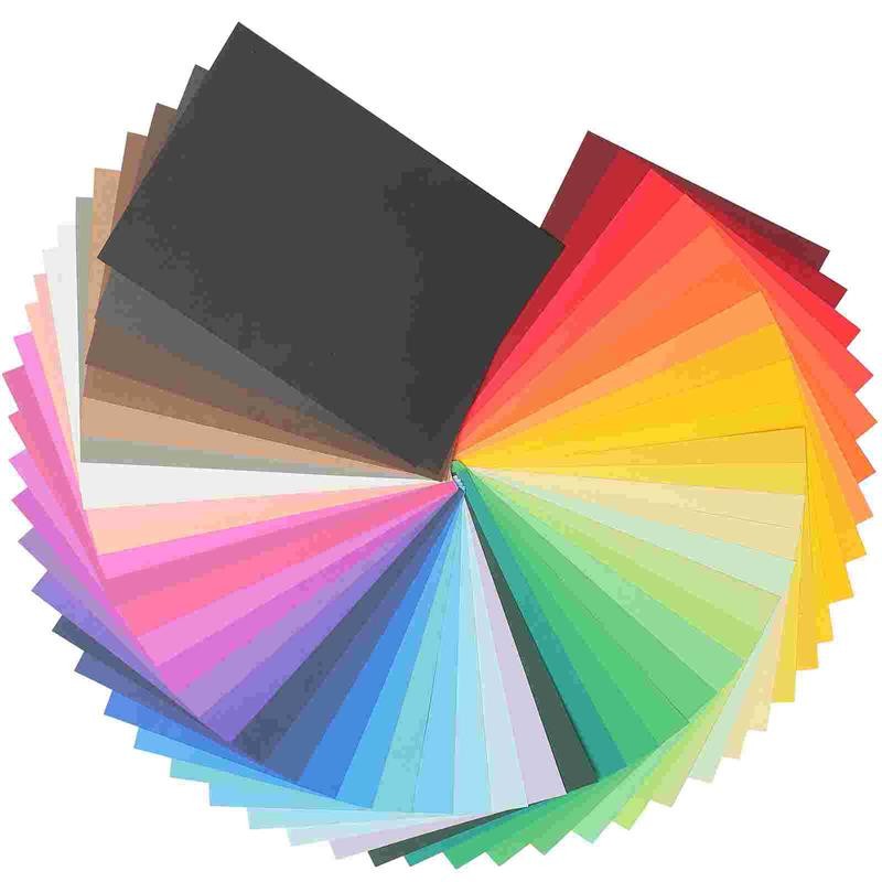 

50 Sheets Color Cardboard A3 Paper Origami Cardstock Blank Papers For Print Diy Craft Painting Papers Children Handicraft Paper