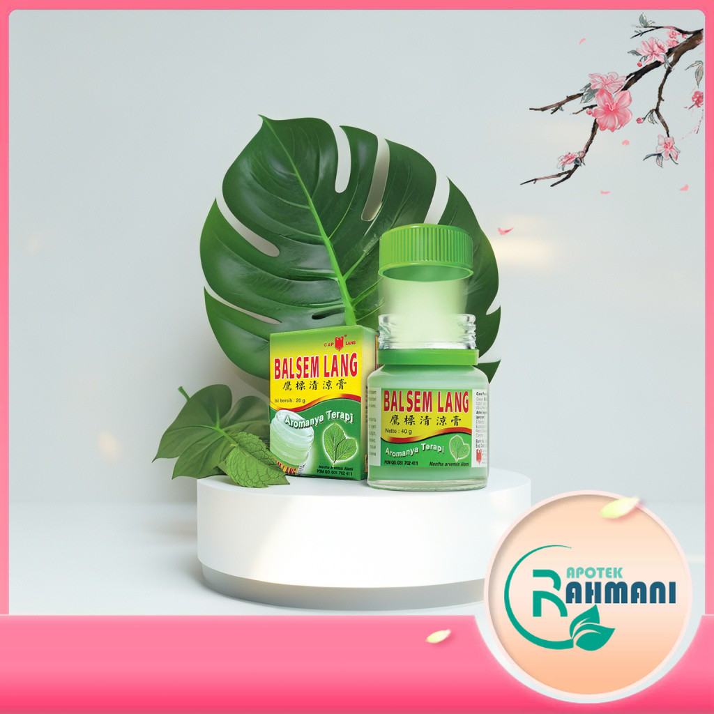 BALSEM LANG 40GR | CAPLANG BALSEM AROMATHERAPY / Balsem Cap Lang 40 Gram