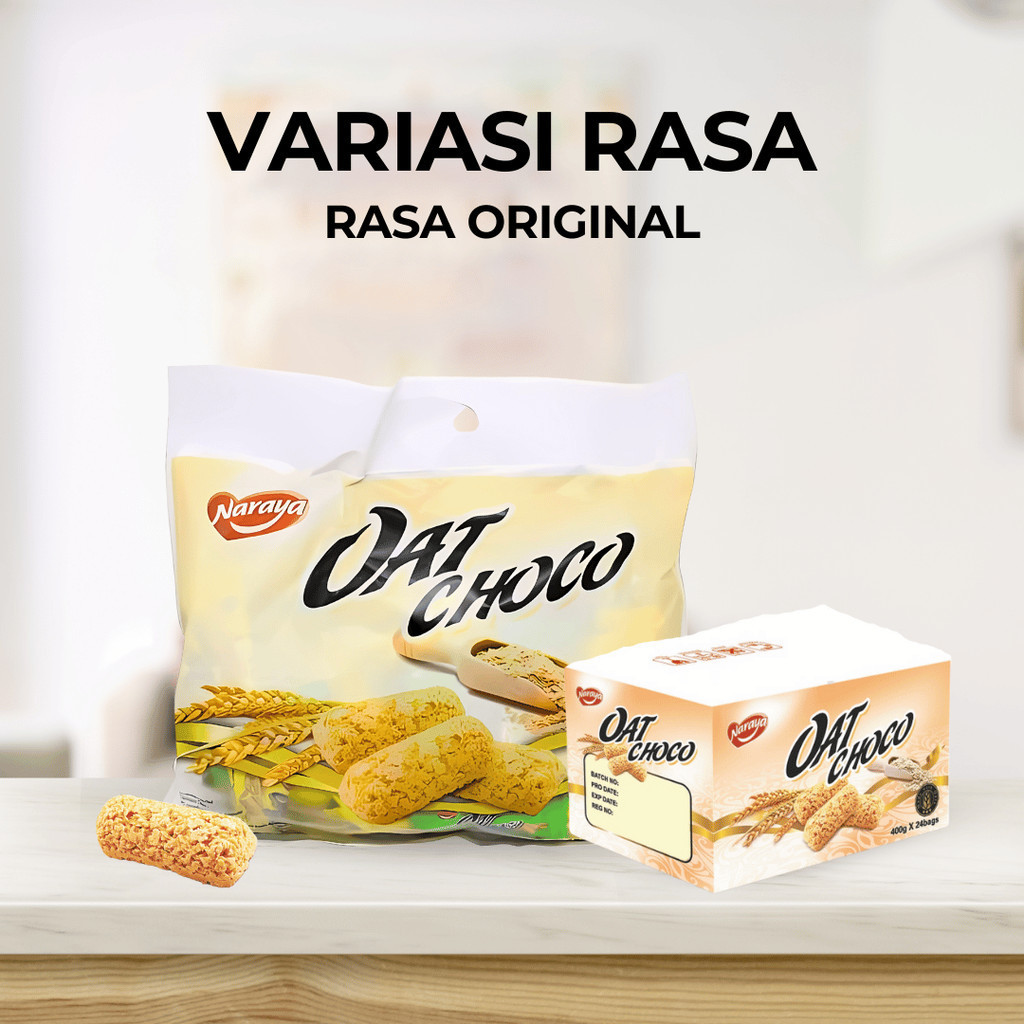 

Bella Belli Naraya Oat Choco 400Gr Snack Rendah Kalori Praktis Untuk Diet Sehat