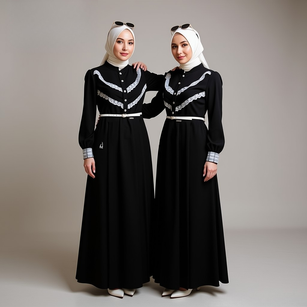 Hanna Zara - Gamis SILAA Exclusive Annasihah Original | Gamis Polos Muslimah Terbaru 2025 | Busui & 