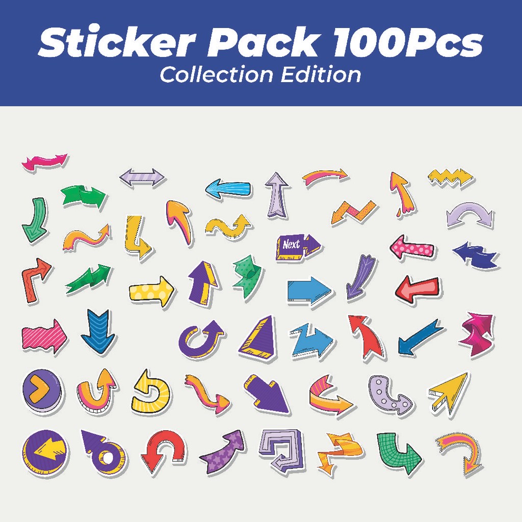 

Hot Stiker Petunjuk Arah Lucu Anti Air Stikers Berperekat Waterproof Sticker Decal Buat Motor Helm Buku Journal Koper Casing HP Laptop Botol Minum