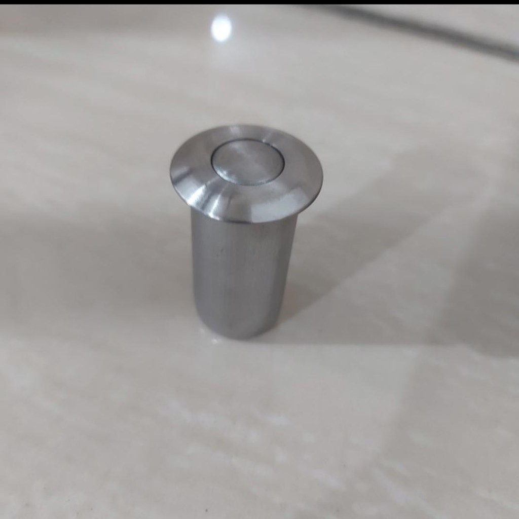 tutup lubang grendel tanam stainless per