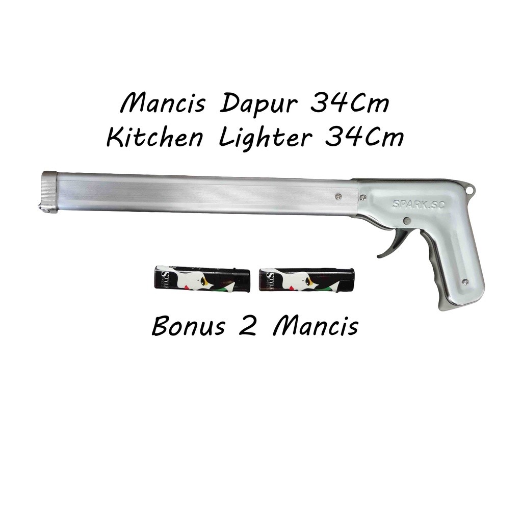 Mancis/Korek Api Isi Ulang Kompor Gas, Oven Gas. Kitchen Lighter