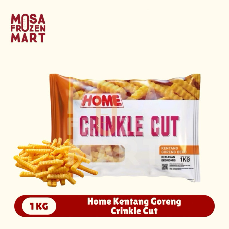 

Home Kentang Goreng Crinkle Cut 1 Kg | French Fries