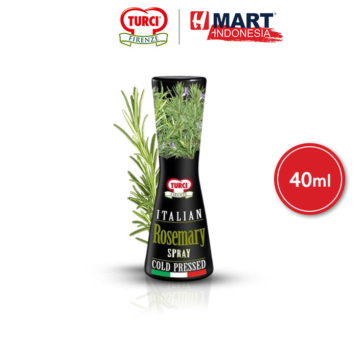 

TURCI FIRENZE Cold Pressed Rosemary Spray - Minyak Rosemary 40ml