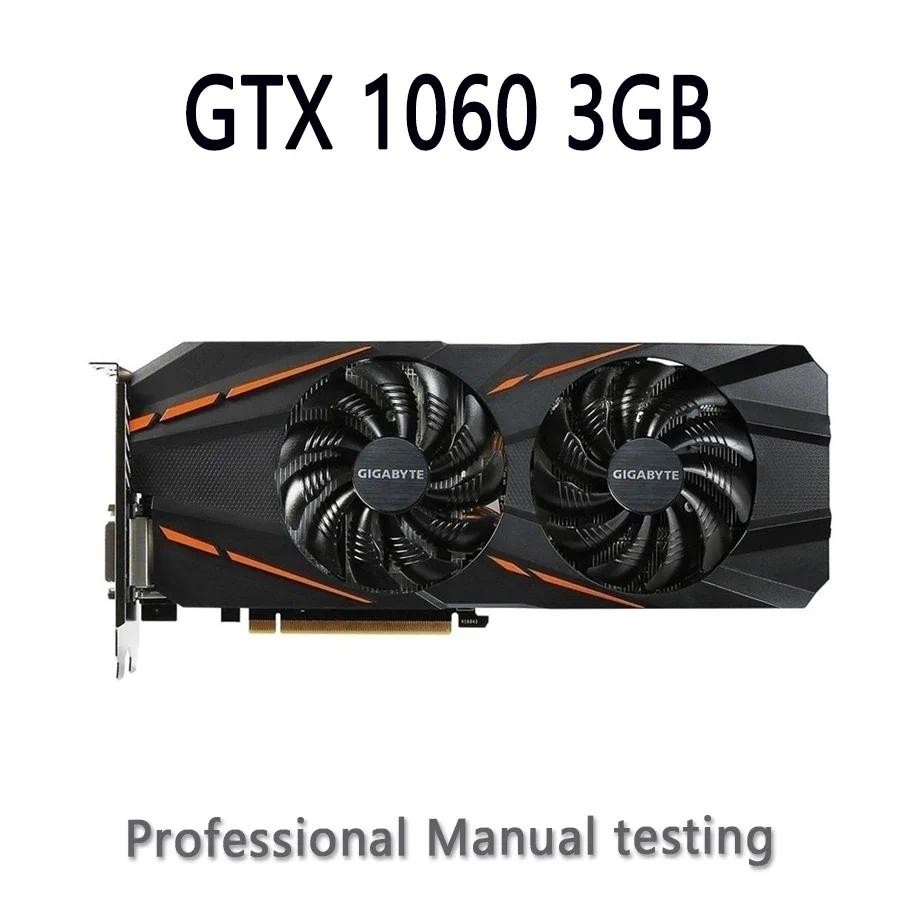 Graphics Card GTX 1060 G1 Gaming 3GB Video Card GPU Map For  Geforce GTX1060 3GB 192Bit Videocard Ca