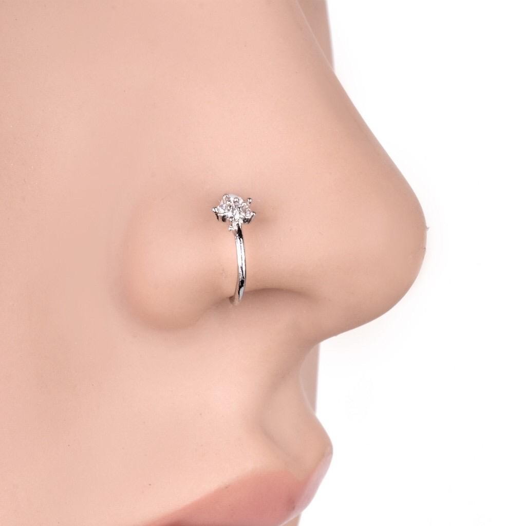Anting Hidung TIdak Perlu Tindik / Anting Hidung Perhiasan Wanita