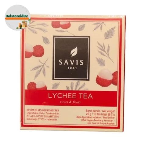 

Savis 1951 lychee tea sweet and fruity 20 gram