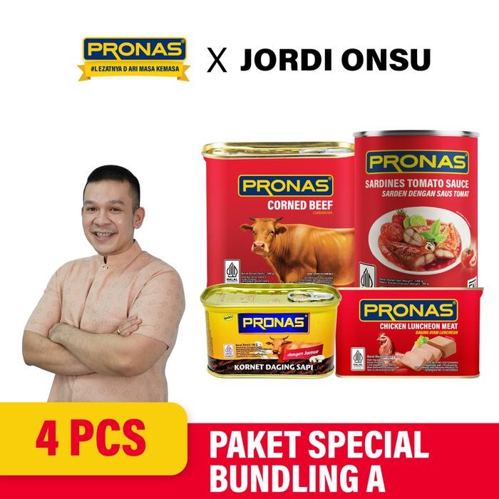 

[Exclusive Jordi Onsu] PRONAS Paket Special Bundling A