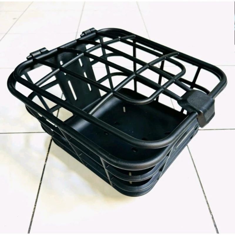 Rak Keranjang Depan Sepeda Motor Skuter Listrik Elektrik Selis Makassar Maros