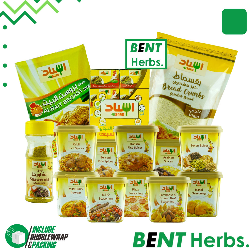 

Bumbu Masak Instant Lezat Esnad 200 Gr Khas Timur Tengah Berkualitas BPOM Original Produk SaudiMurah