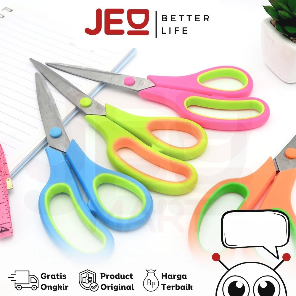 

Gunting Scissors BOSSCO BC-888 1 Lembar (12 Pcs)