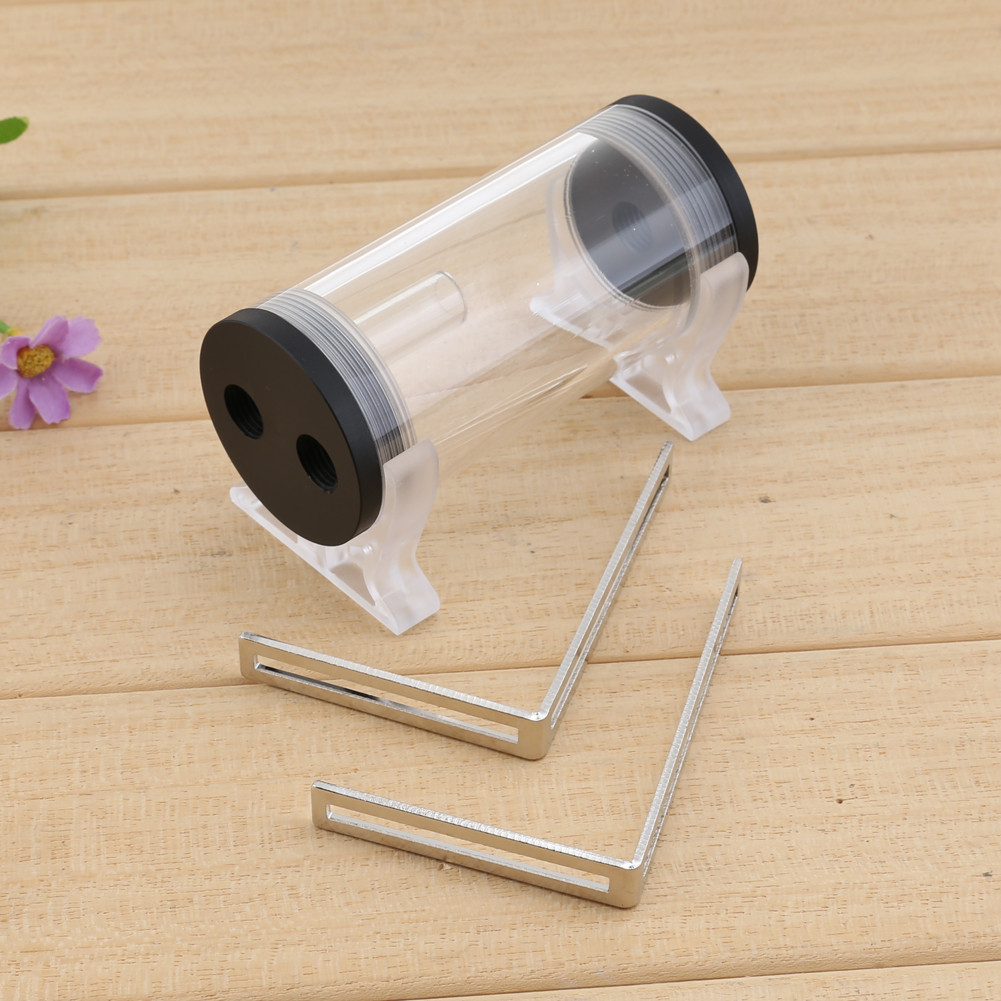 50mm Diameter Tank G1/4 Thread Cylinder Reservoir Tank for PC Water Cooling