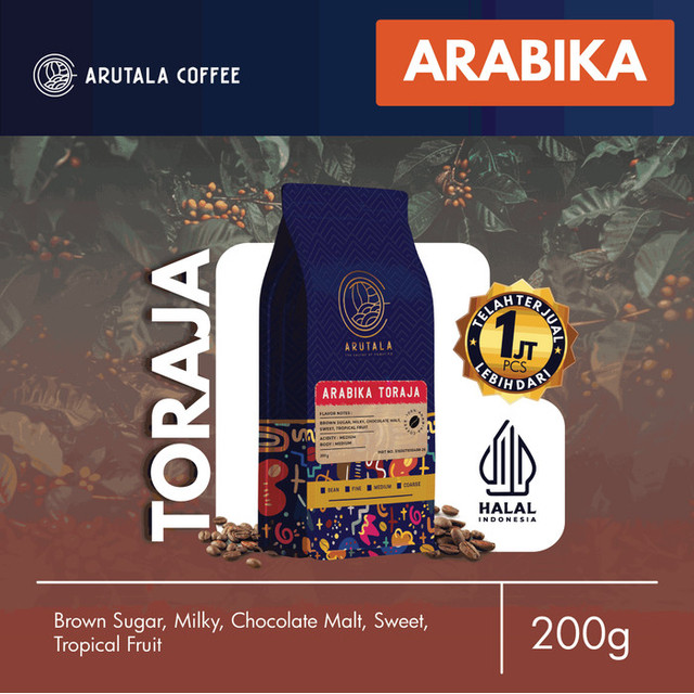 

Arutala - Arabika Toraja Sapan 200 gram