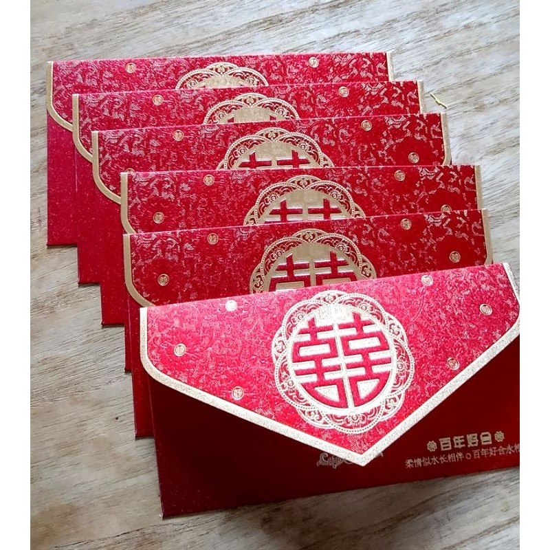 

KERTAS AMPAO ISI 6 LEMBAR , HONGBAO, ANGPAO, LAMARAN, SANGJIT, HANTARAN, WEDDING 22165