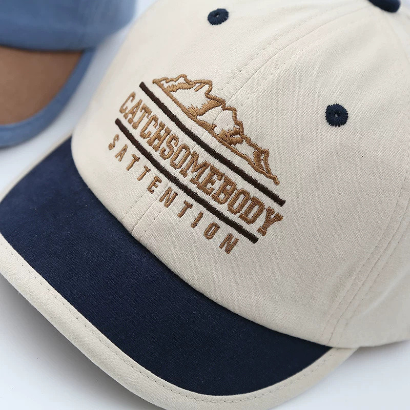 Topi bayi baseball anak laki - laki umur 1-3 tahun kombinasi