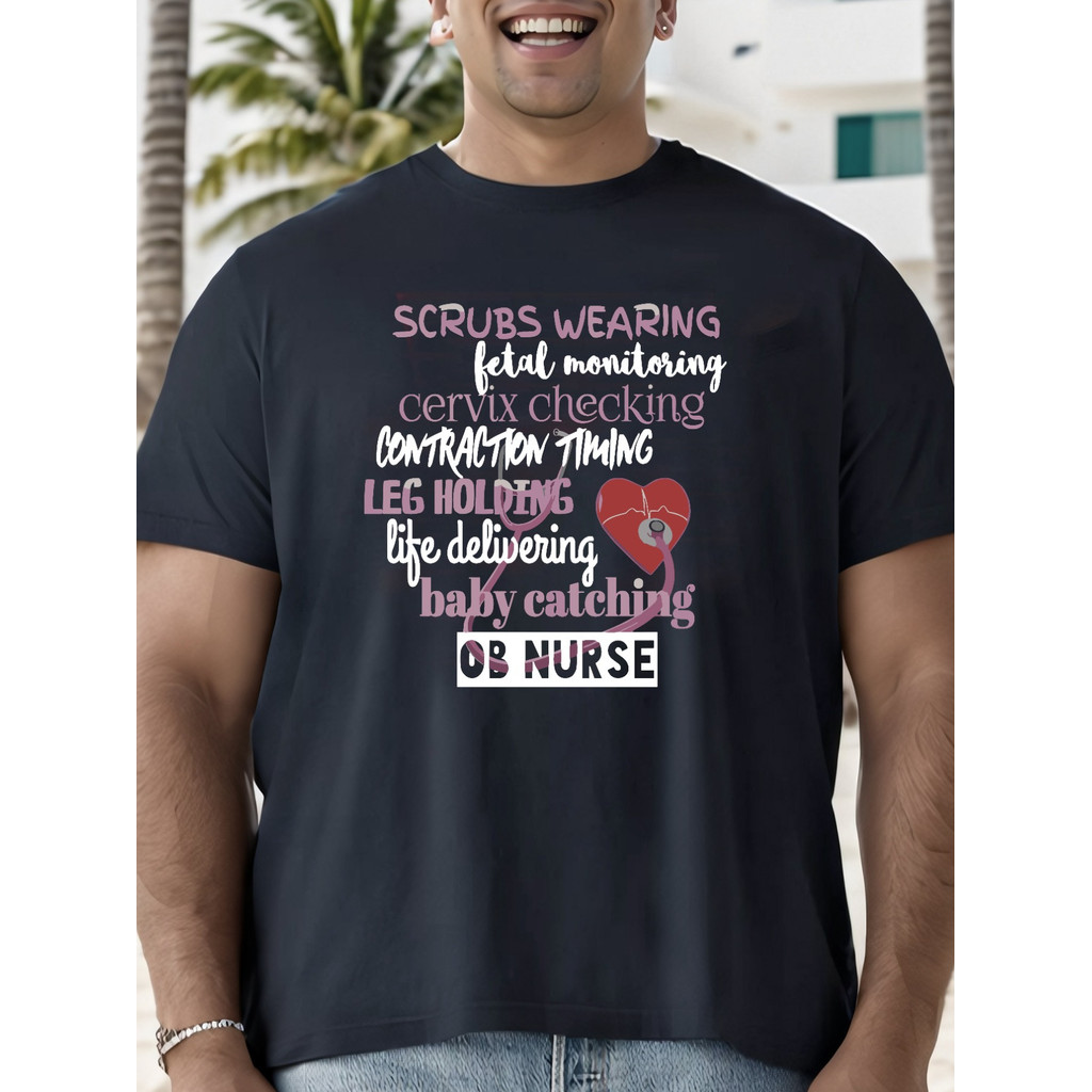 Kaos Peringatan Nasional Perawat - Kaos Lengan Pendek - Cocok untuk Pria & Wanita - Perawat Tenaga M