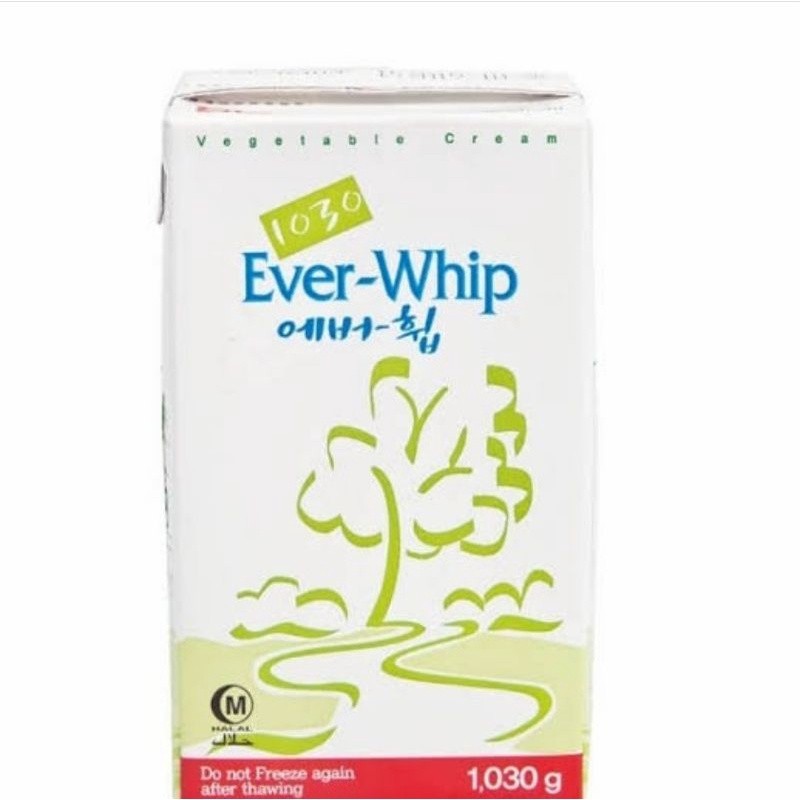 

EVERWHIP Whipping Cream Cair Korea 1030 grMurah