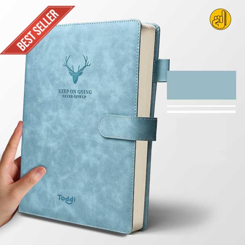 

baldan Toddi Buku Catatan Harian Notebook Cover Kulit Magnetic Buckle - TL4 good quality