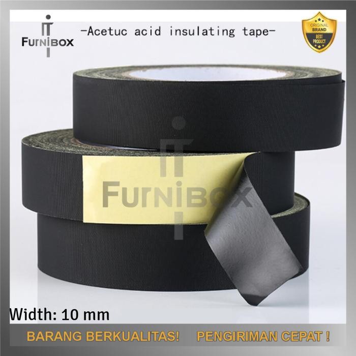 

Selotip Isolasi Lakban Tahan Panas Suhu TInggi Flexible Tape - 30M 10mm