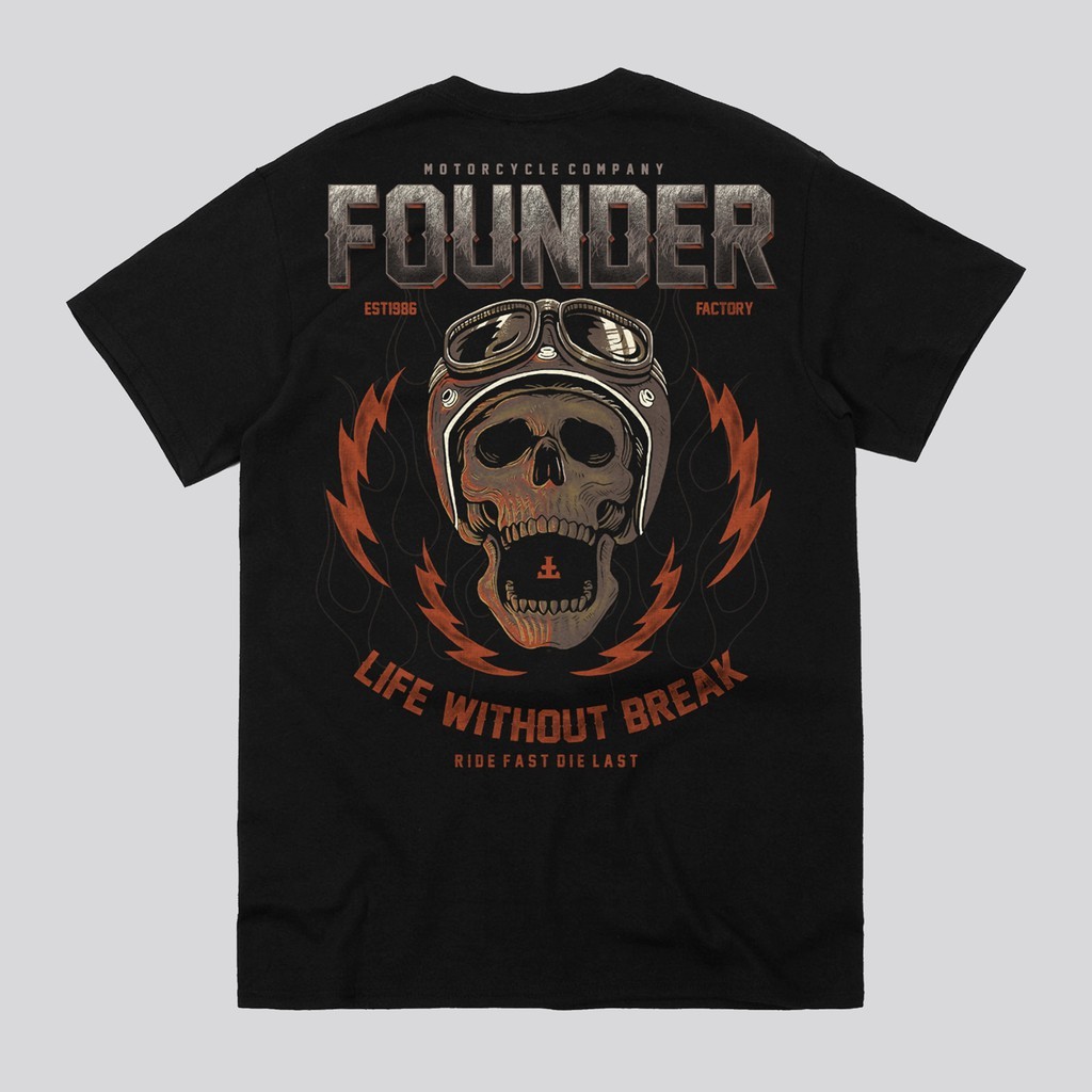 Founder Factory - Stones TShirt - Black